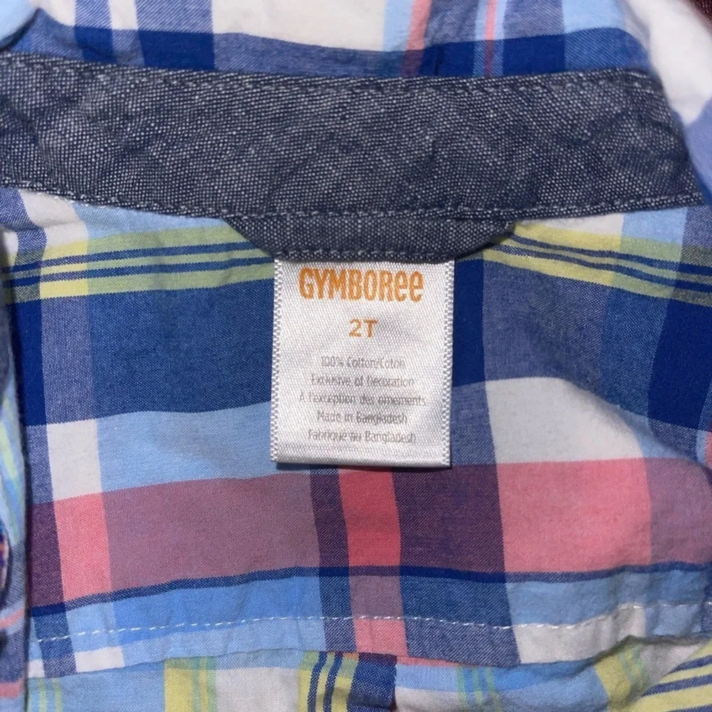 Gymboree button down • boys 2T